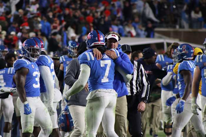 Lane Kiffin and Sam Williams
